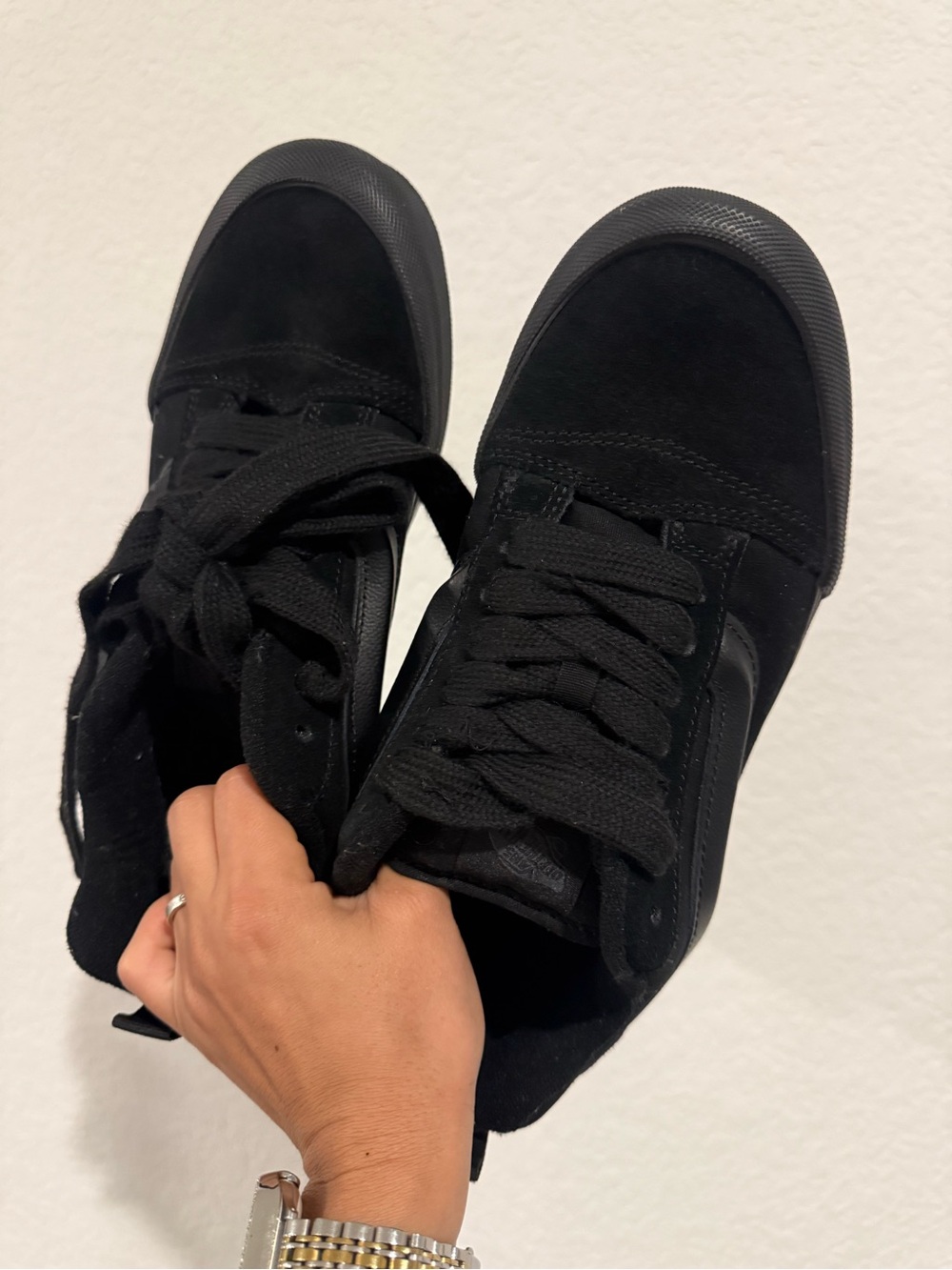 Vans All-Black Low-Top Skate Sneakers